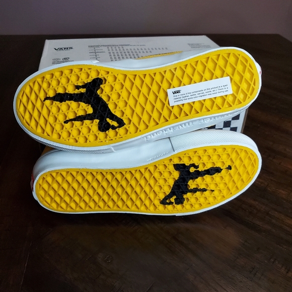 Vans Skate Half Cab Bruce Lee Black Yellow Men Size 6.5, equivalent to Women 8 - Picture 7 of 12